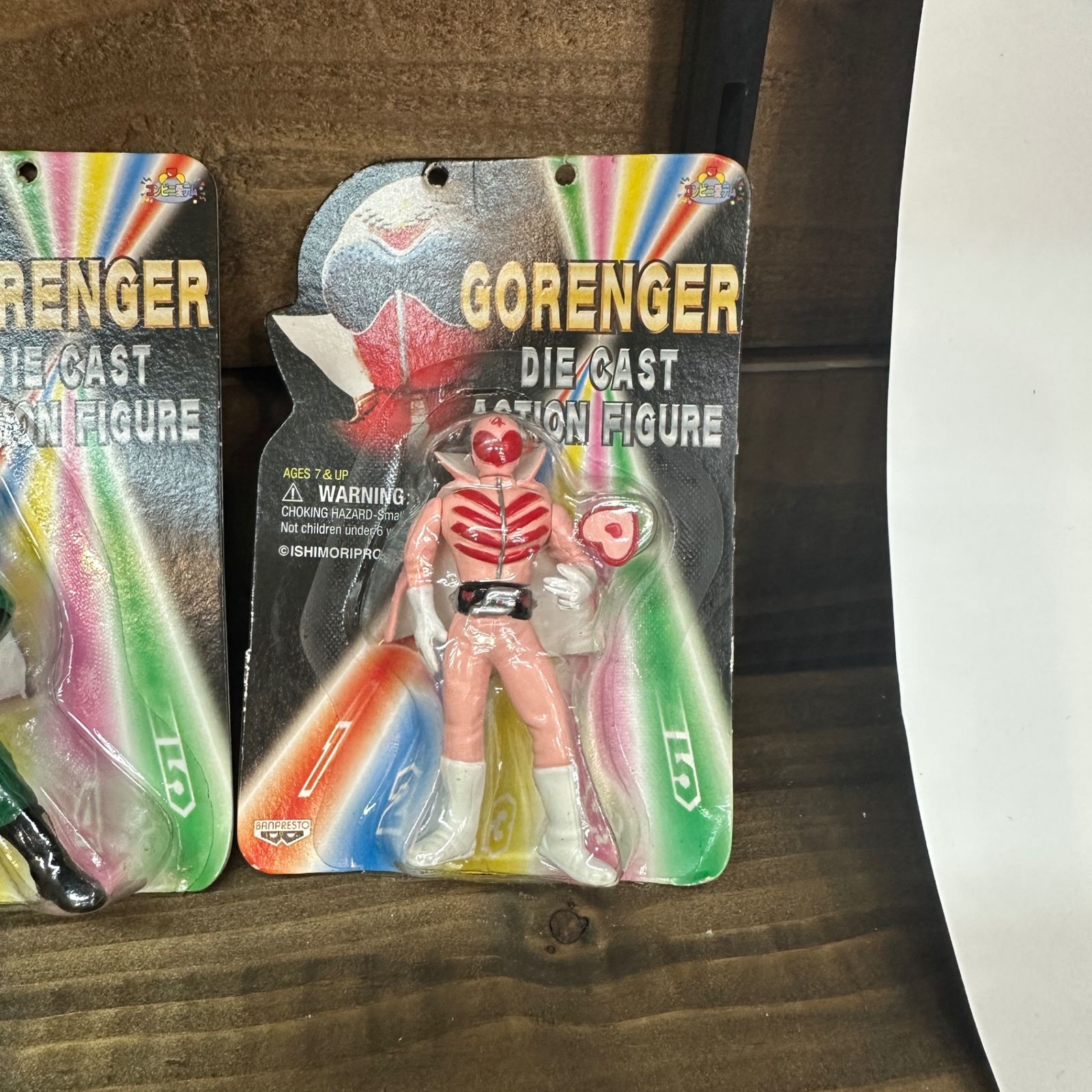 ○ゴレンジャー ダイキャストアクション フィギュア 5種 - メルカリ
