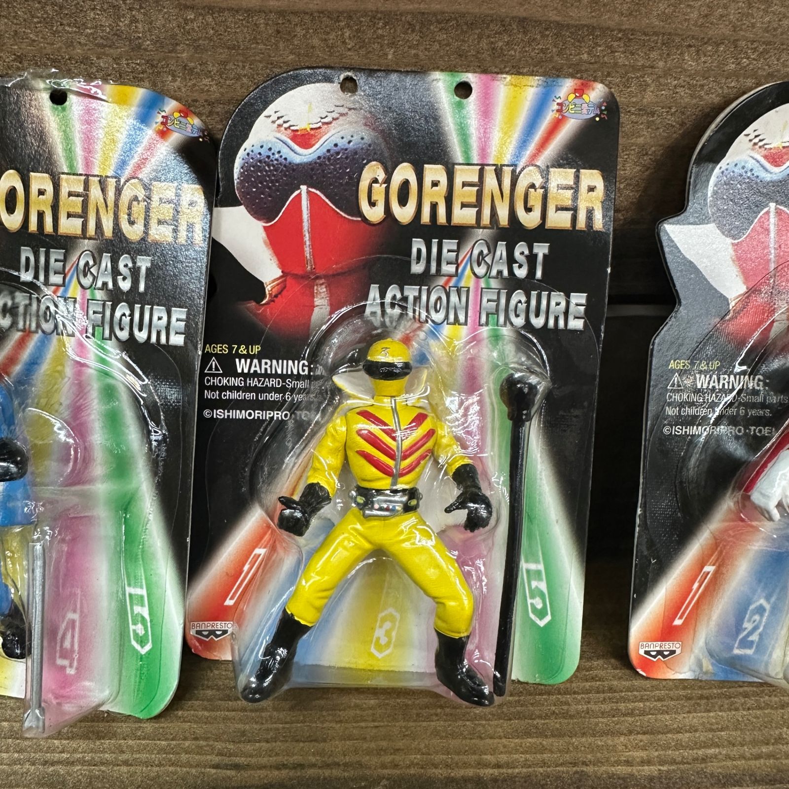 ゴレンジャー ダイキャスト フィギュア ○ゴレンジャー ダイキャストアクション フィギュア 5種 - メルカリ