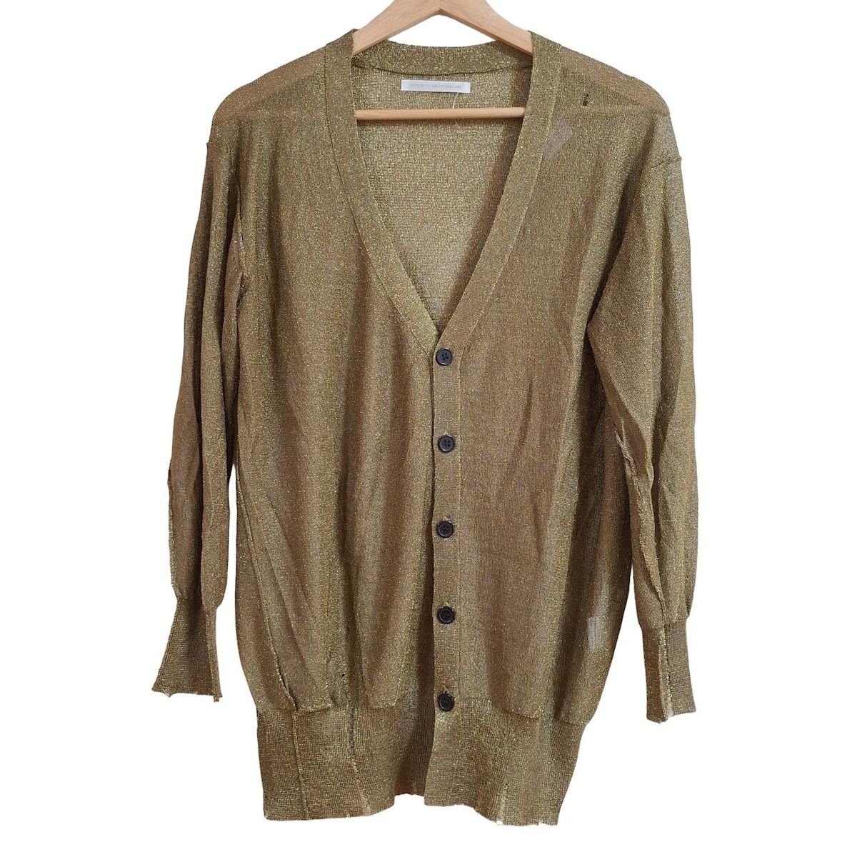 Y's ロングカーディガン サイズ2 Y's ブラック ロングカーディガン サイズ2 Y's ブラック ロング