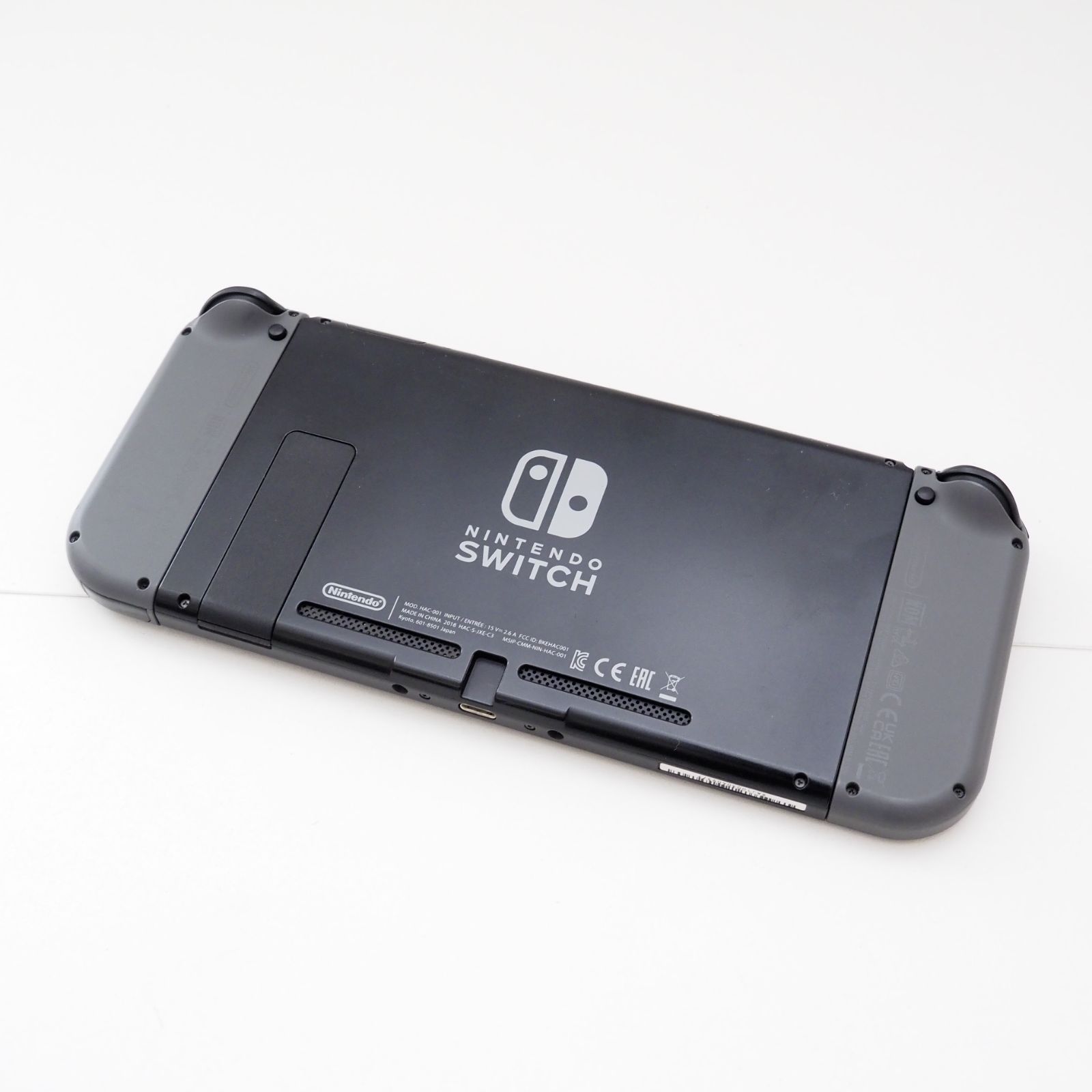 【Switch】Nintendo Switch グレー 本体一式　すぐ遊べる Nintendo Switch グレー本体＋すぐ遊べる付属品付き＋128GB付 すぐ