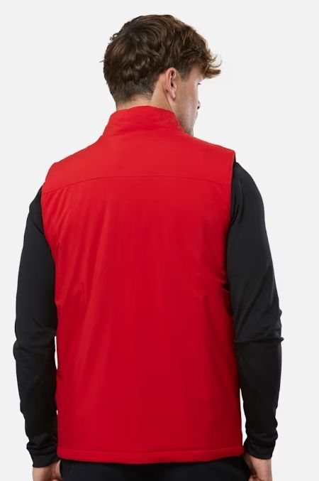 カストレ ラグビー アルスター パデッド ジレ ベスト 赤 レッド モデル 日本未発売