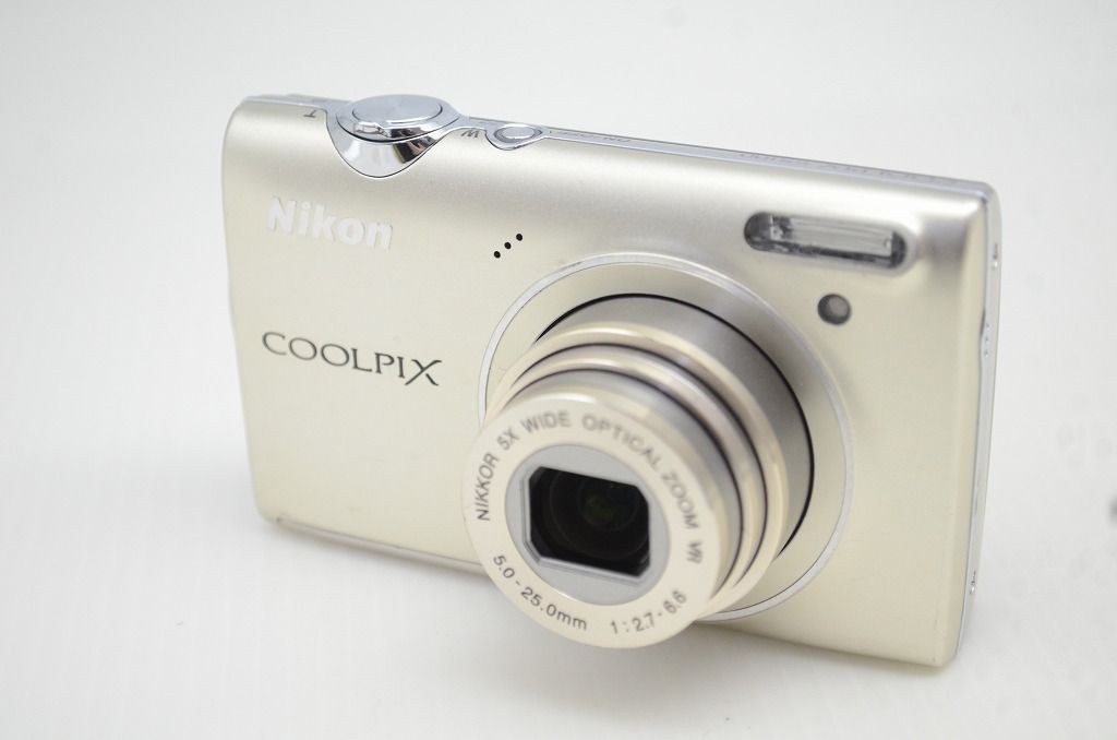 Nikon ニコン COOLPIX S5100 コンパクトデジタルカメラ シルバー 251105o