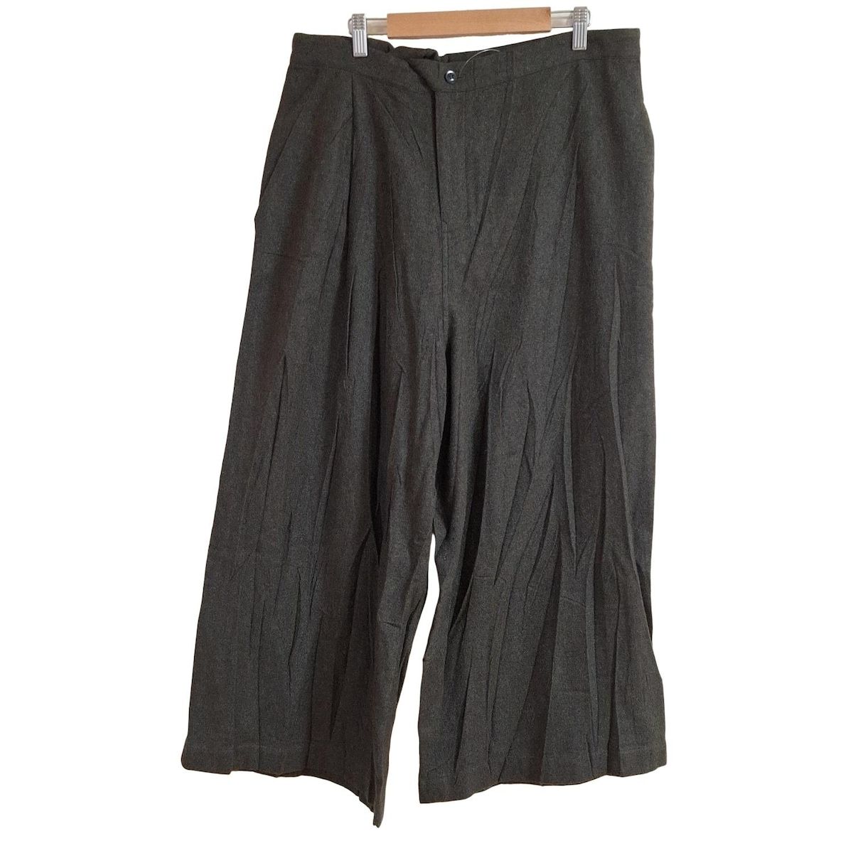 Y s ワイズ パンツ サイズ1 S レディース - カーキ フルレングス ワイドパンツ