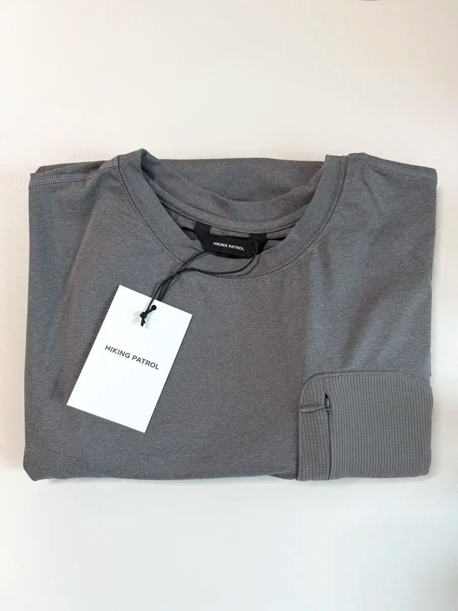 ハイキング パトロール ロングスリーブ グレー Lサイズ