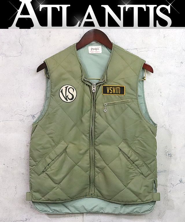 広尾店 ビズビム visvim ダウンベスト メンズ カーキ size 1 17628