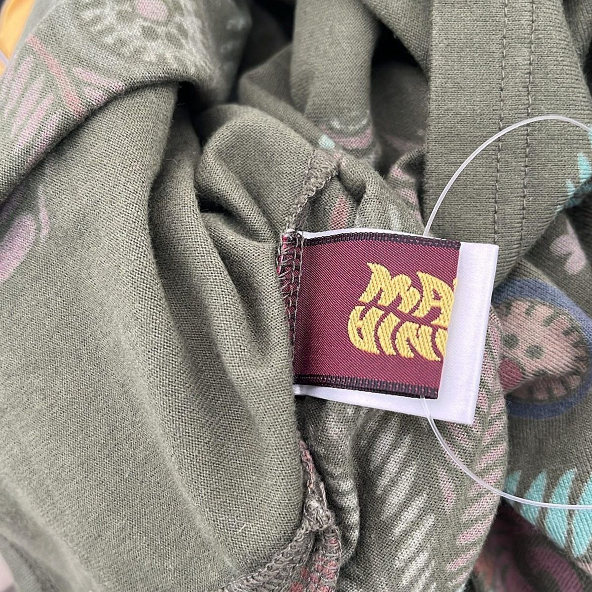 mash mania マッシュマニア ホルターネックキャミソール レディース - ダークグリーン×ライトパープル×マルチ GINKGOPHARMACY_COM