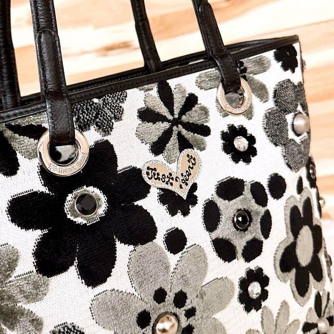 シンクビー】ゴブラン フラワー マーガレット トートバッグ 花柄 総柄