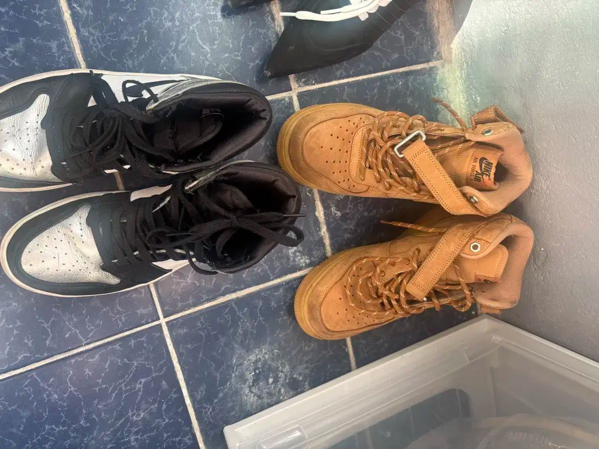 ナイキ エアフォース1 ジョーダン1 スニーカー セット