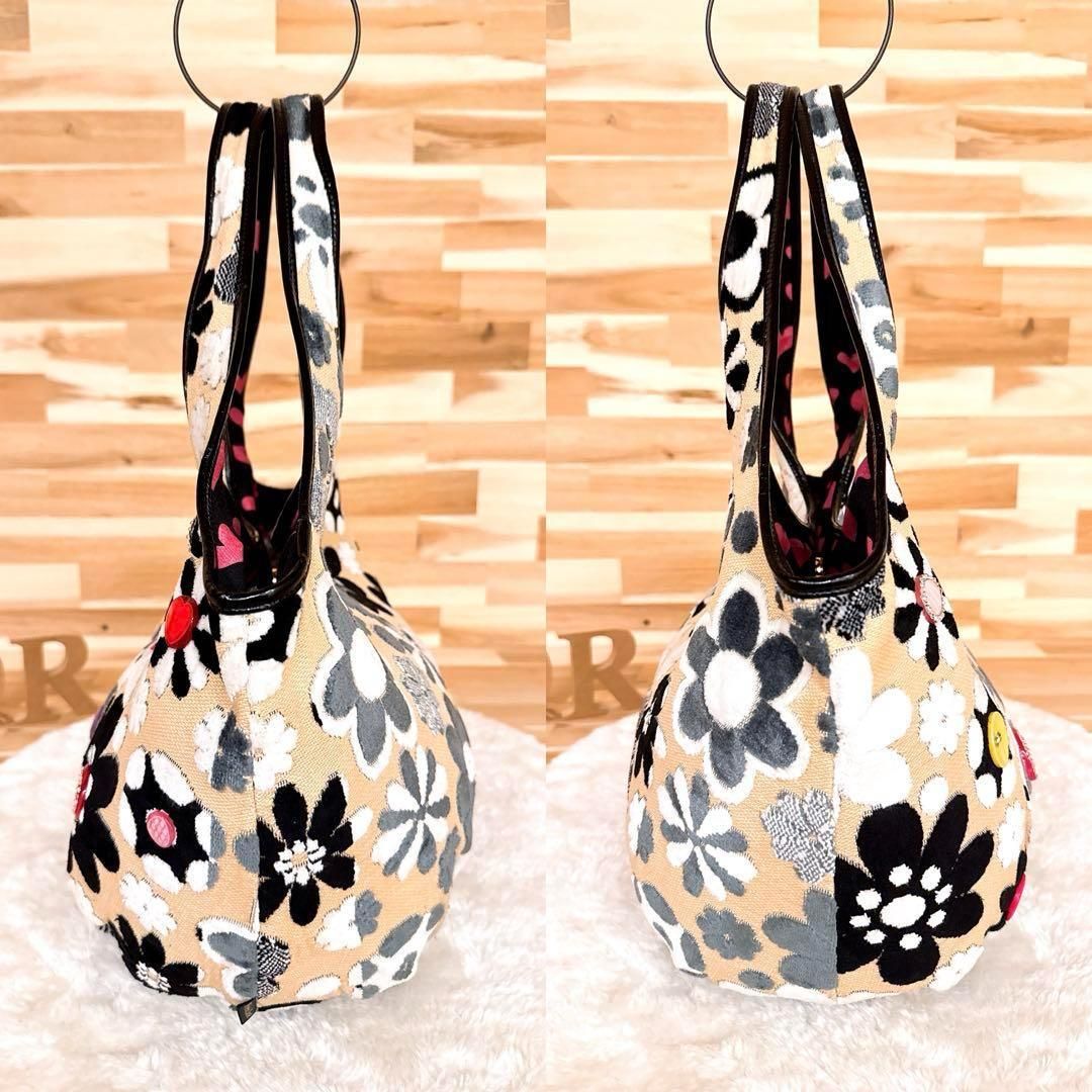 シンクビー】マーガレット フラワー ゴブラン トートバッグ 花柄