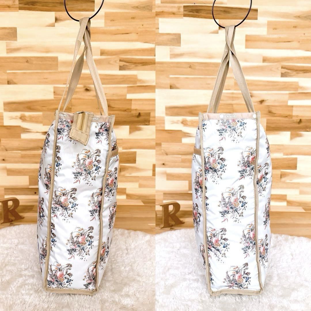 希少/美品【レスポートサック×ヴィアンドエー】限定コラボ 花柄トート