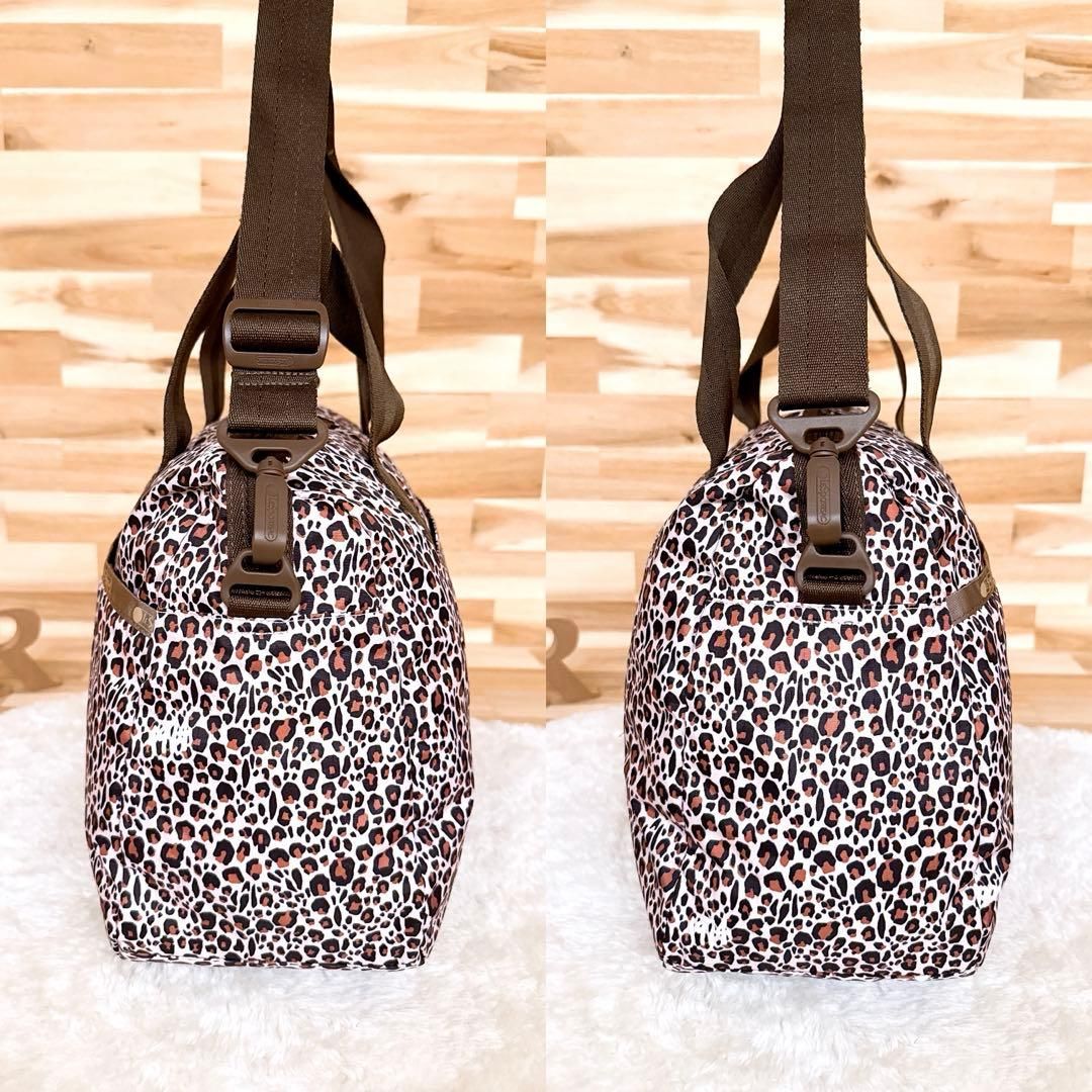 美品【レスポートサック】日本限定レオパード トートバッグ3way