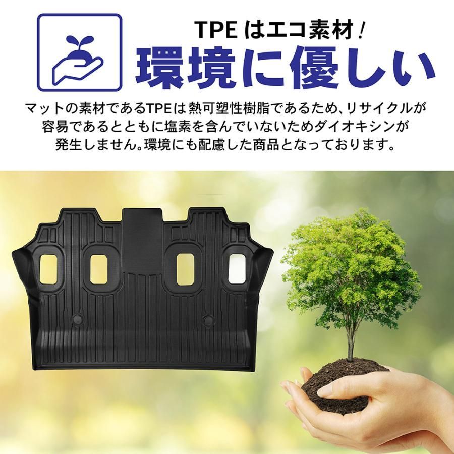 ランドクルーザー 250 フロアマット 3列目 ランクル 250系 新型 3D