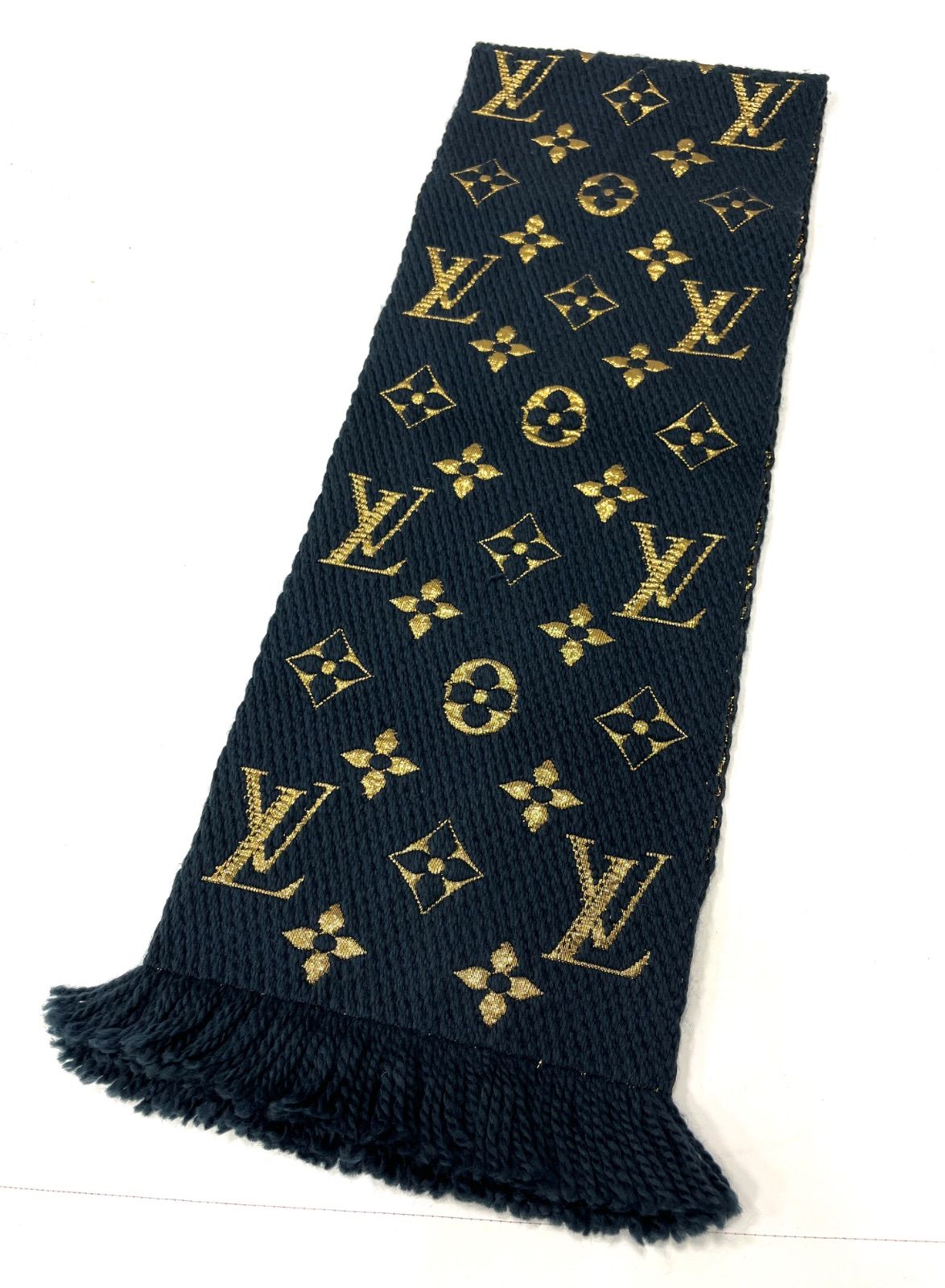 LOUIS VUITTON ルイヴィトン エシャルプ・ロゴマニア シャイン