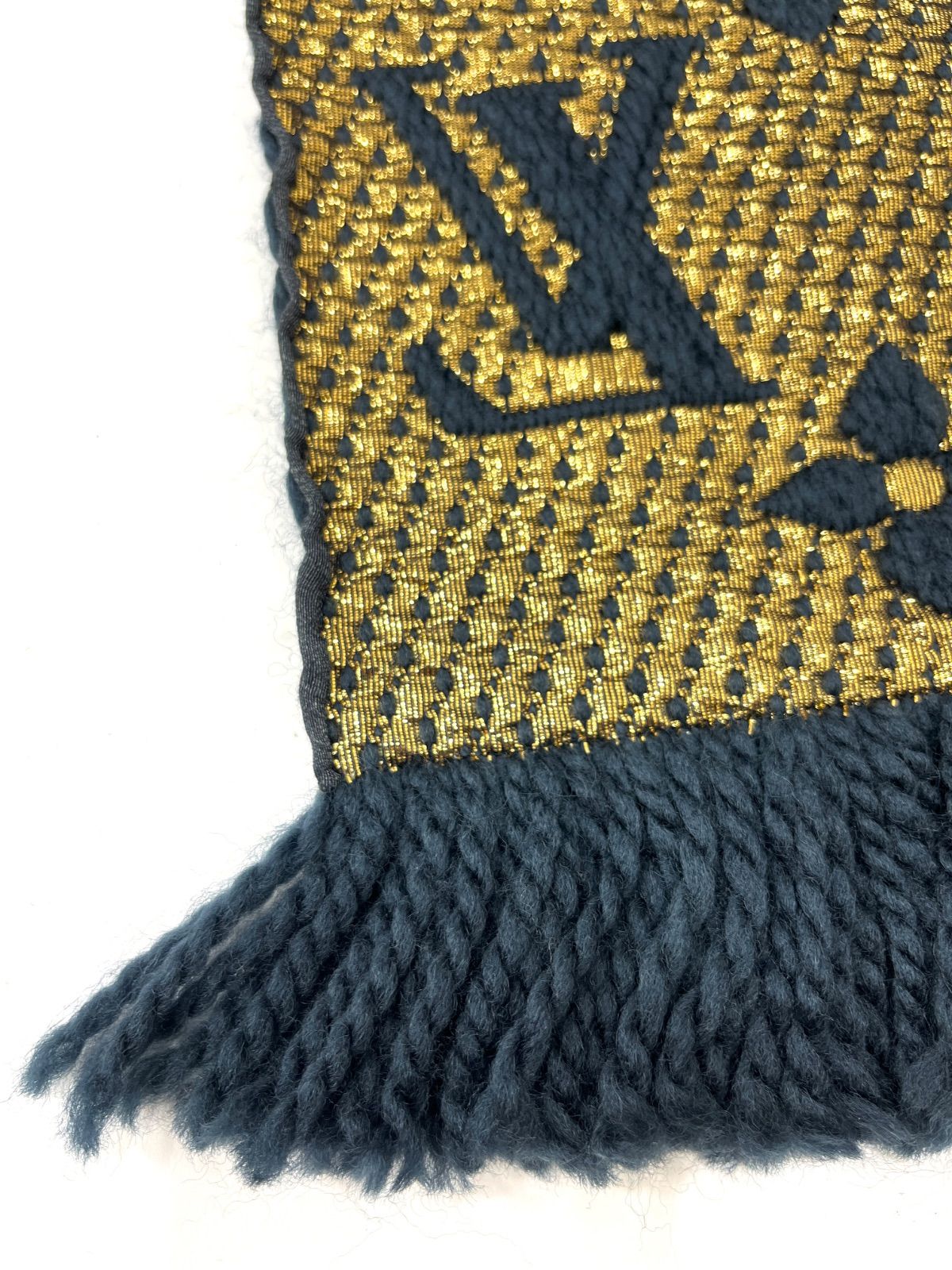 LOUIS VUITTON ルイヴィトン エシャルプ・ロゴマニア シャイン