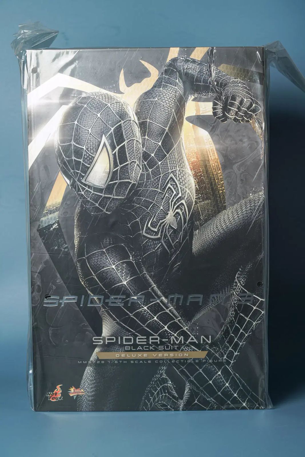 ホットトイズ ブラック スパイダーマン MMS728