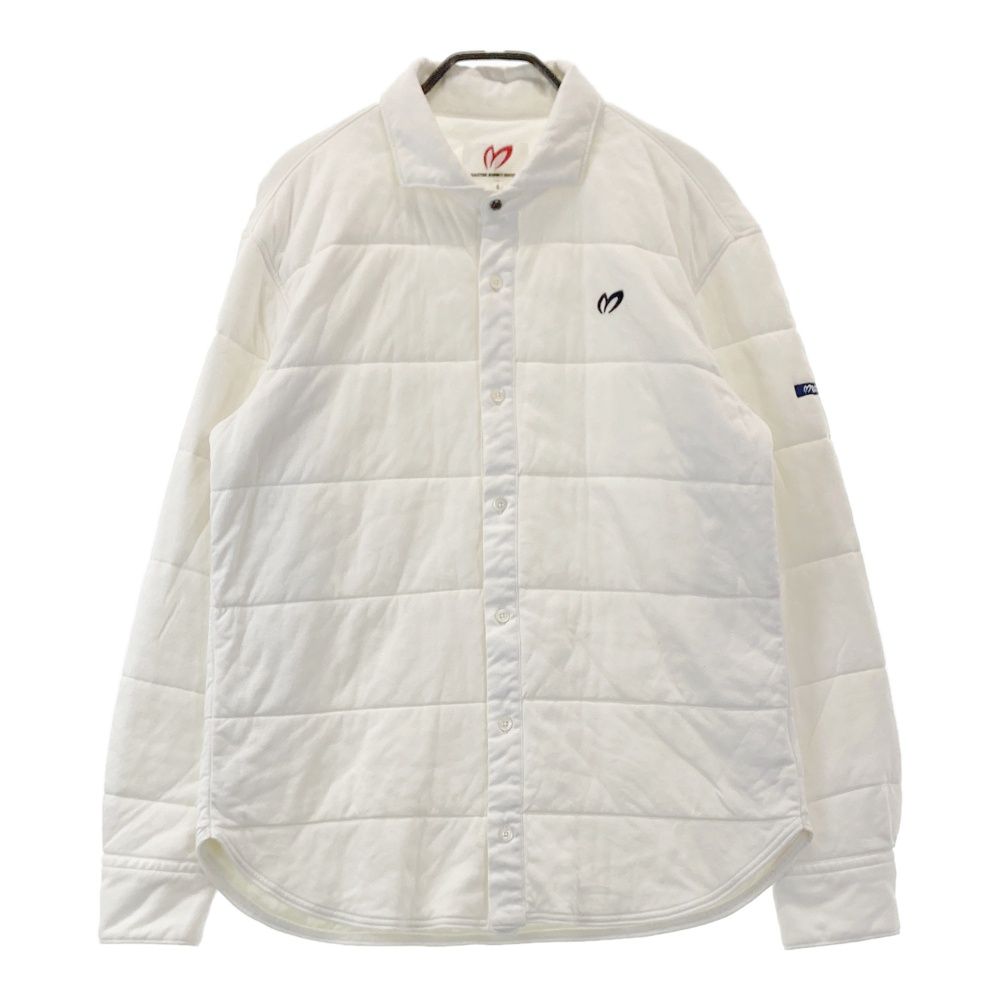 サイズ 6 MASTER BUNNY EDITION マスターバニーエディション 中綿長袖シャツ ホワイト系 240003001872 ゴルフウェア メンズ ストスト