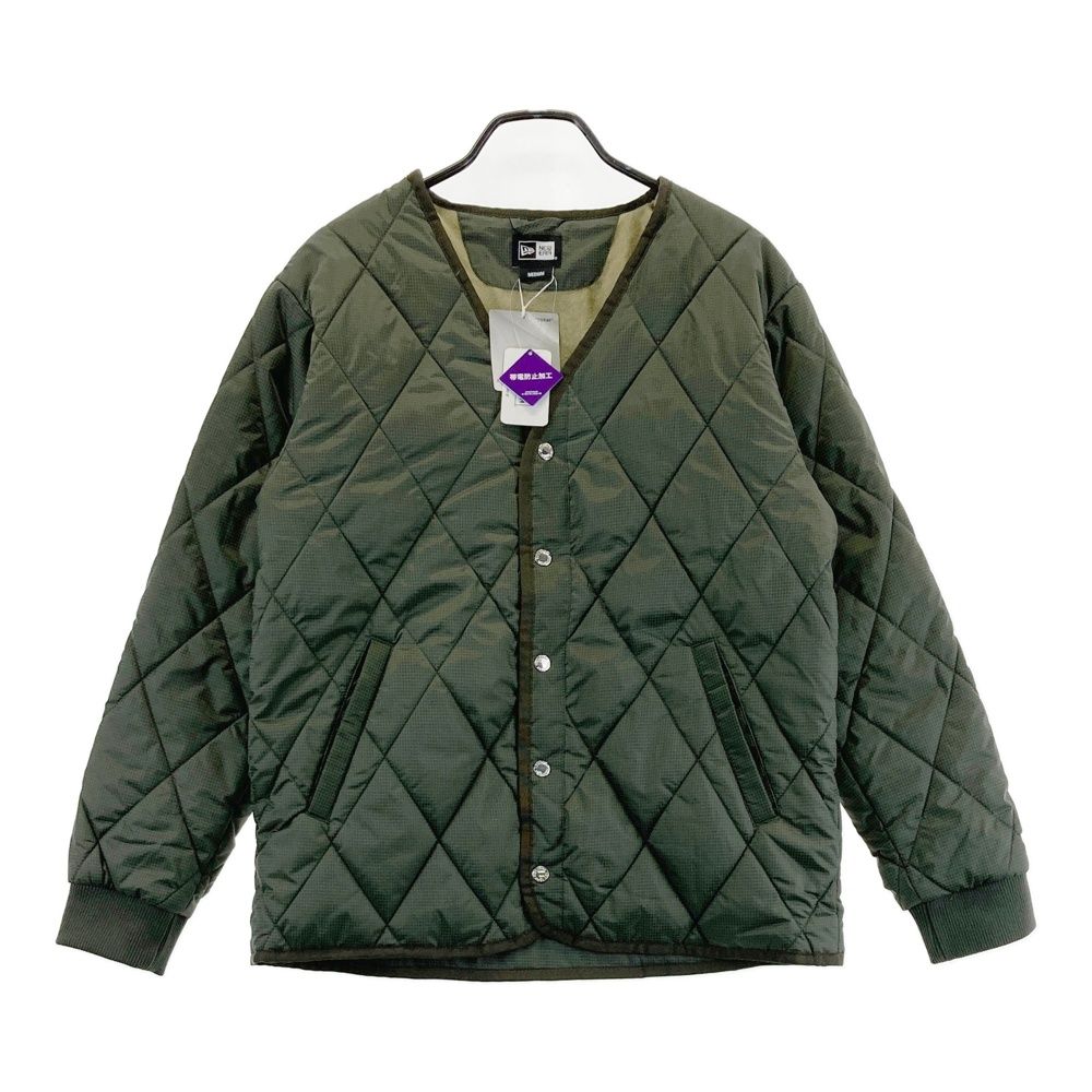 サイズ MEDIUM NEW ERA ニューエラ 14326434 中綿 キルティング ジャケット カーキ系 240101401399 ゴルフウェア メンズ ストスト