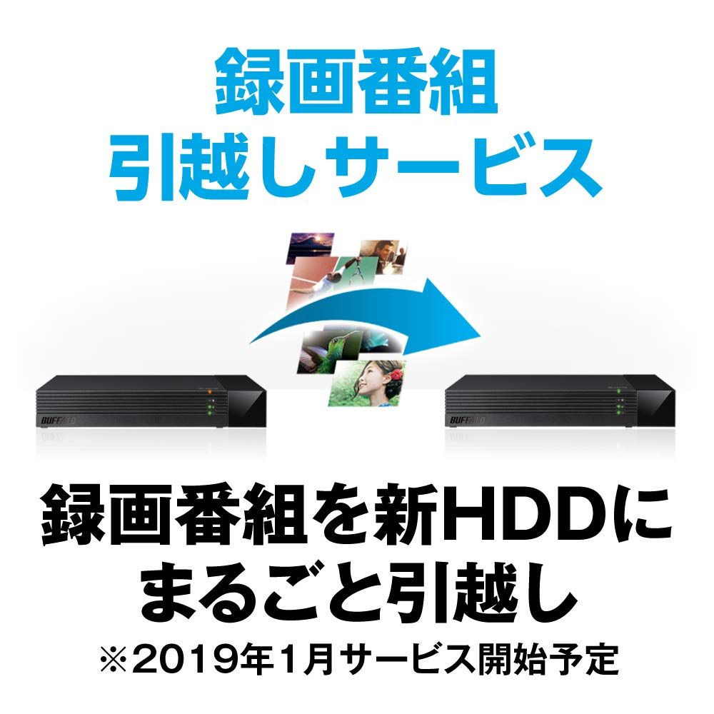 BUFFALO 24時間連続録画対応 使用量メーター付き 3.5インチ 外付けHDD 4TB HDV-SAM4.0U3-BKA 4.0TB MERCADOAVALIA_COM_BR