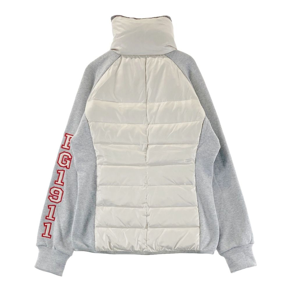 サイズ：L FILA GOLF フィラゴルフ 裏起毛 切替 ダウン ジップ