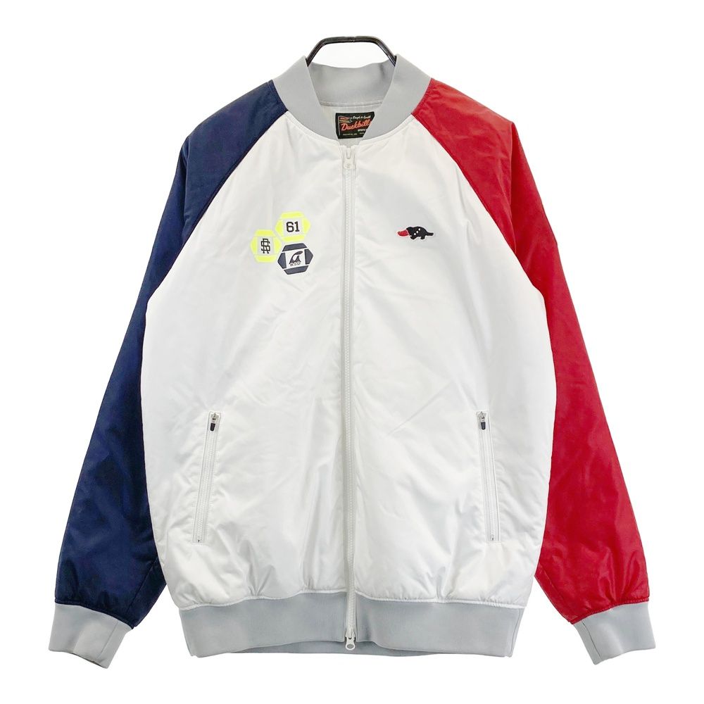 サイズ L ROUGH-SWELL ラフアンドスウェル 蓄熱 中綿ジャケット ホワイト系 240101498601 ゴルフウェア メンズ ストスト