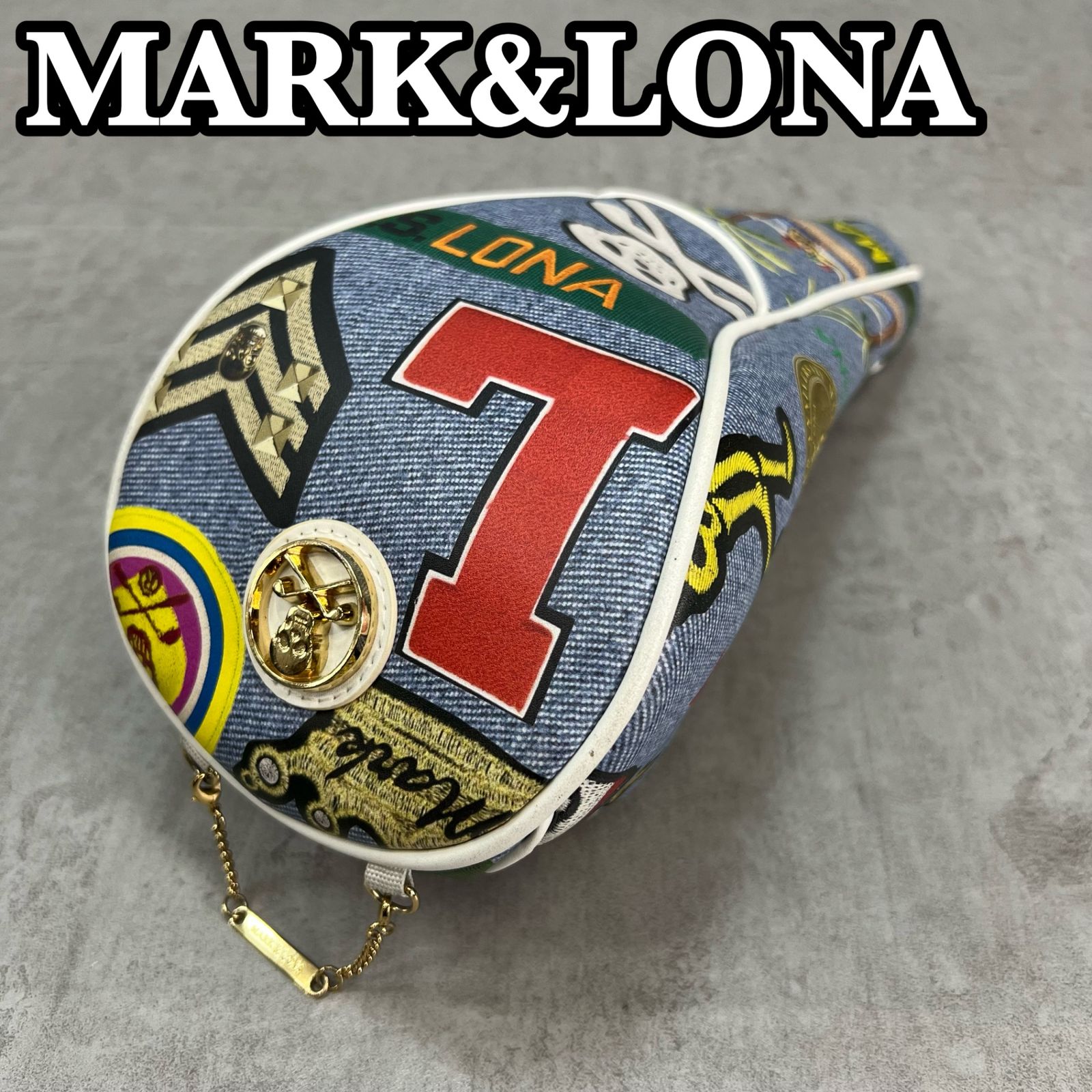 MARK&RONA ゴルフクラブ用ヘッドカバー ドライバー マーク&ロナ ラウンド用品 アイテム 小物