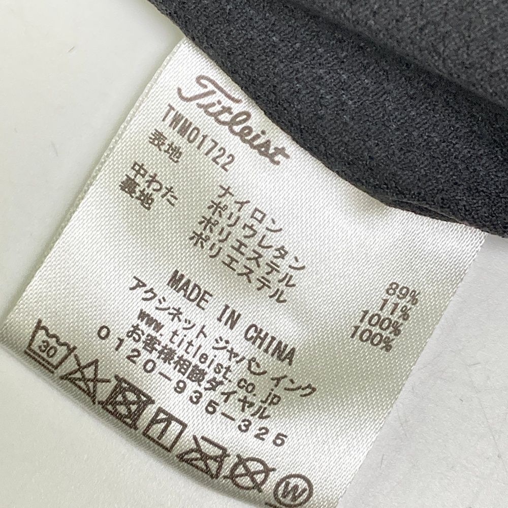 サイズ：LL TITLEIST タイトリスト 中綿ジャケット ブラック系