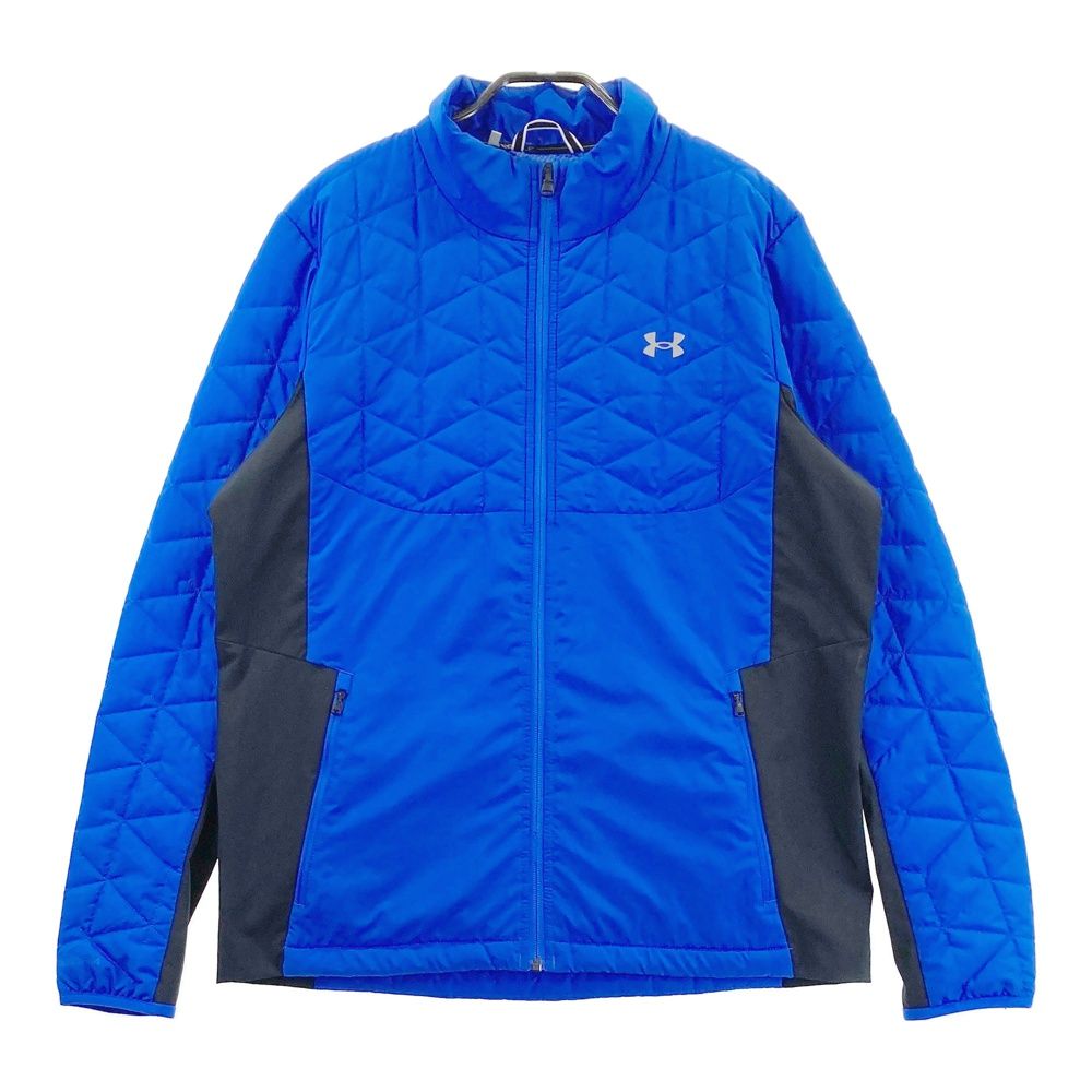 サイズ：LG UNDER ARMOUR アンダーアーマー 中綿ジャケット ブルー系