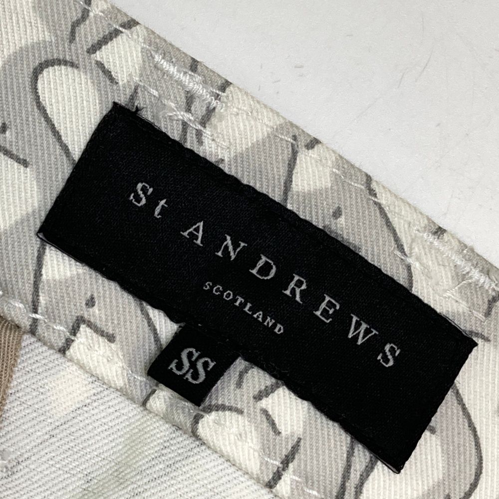サイズ：SS ST ANDREWS セントアンドリュース ストレッチスカート ロゴ