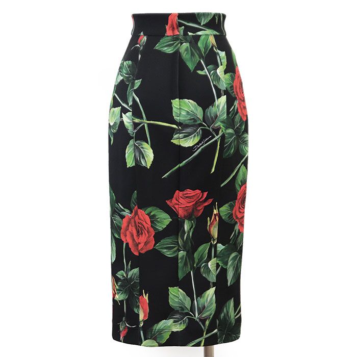 ドルチェ&ガッバーナ花柄タイトスカート DOLCE ＆GABBANA ドルチェ&ガッバーナ タイトスカート Dolce & Gabbana