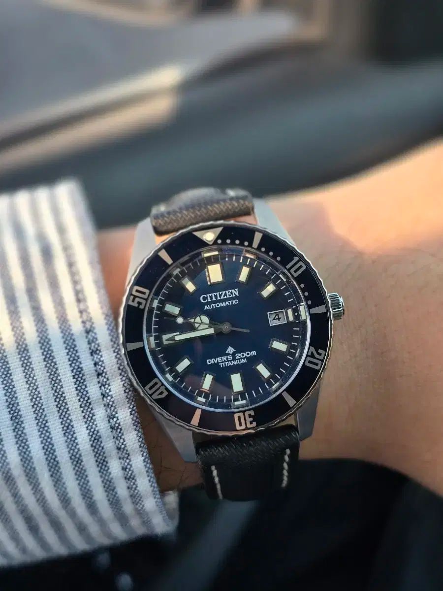 シティズン 따개비 nb6021 デニム版