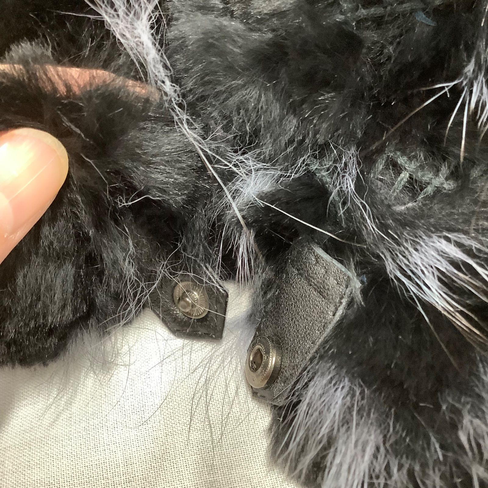 岸本毛皮 レッキスヤーン-FOXケープ