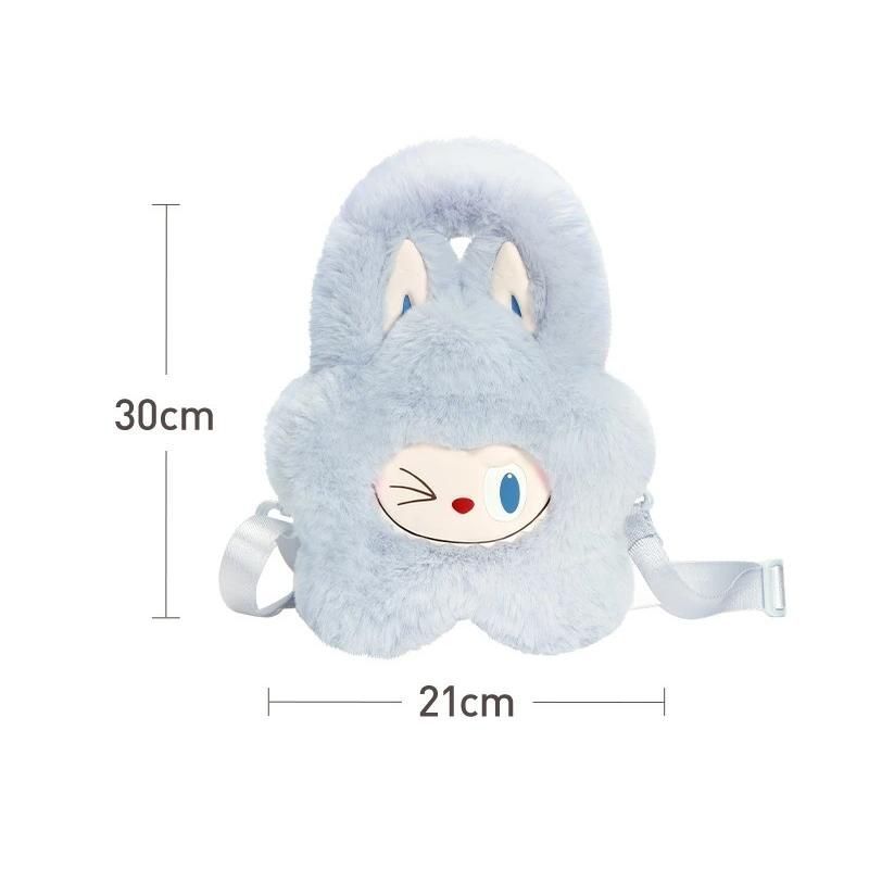  ブルー THE MONSTERS Classic シリーズ ぬいぐるみフラワーバッグ POP MART ポップマート ザ モンスターズ LABUBU ラブブ その他 小物