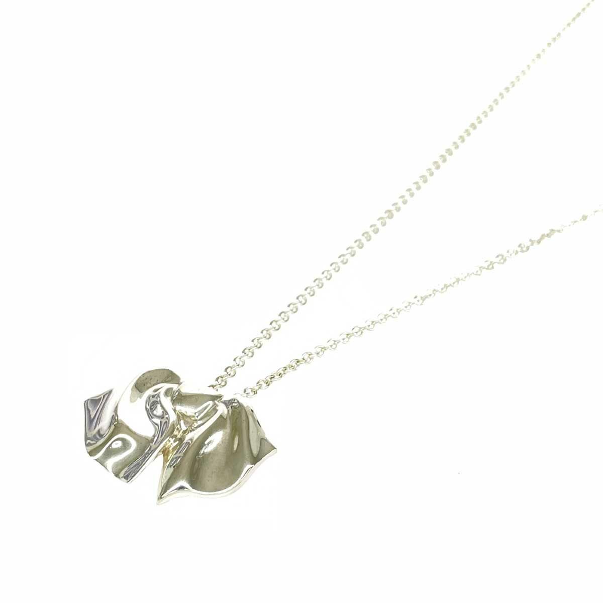 新品仕上 ティファニー SV925 リボン ネックレス 新品仕上げ済！Tiffany & Co.ティファニーリボンネックレス - メルカリ