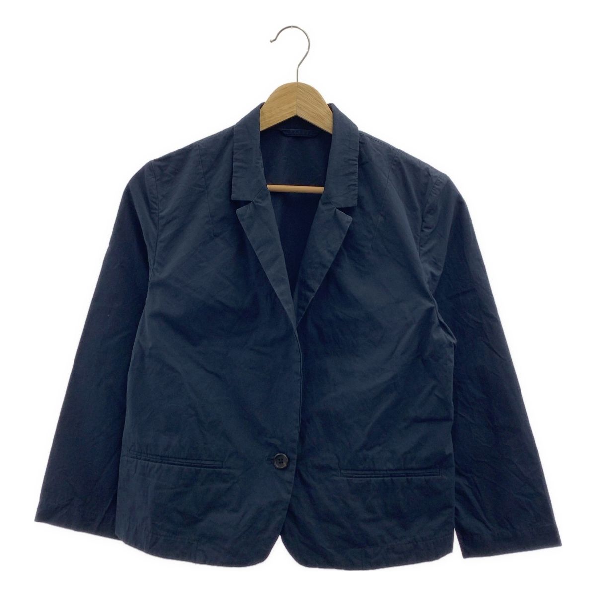 マーガレットハウエル　ジャケット　ネイビー MARGARET HOWELL / マーガレットハウエル | コットン 1B テーラード