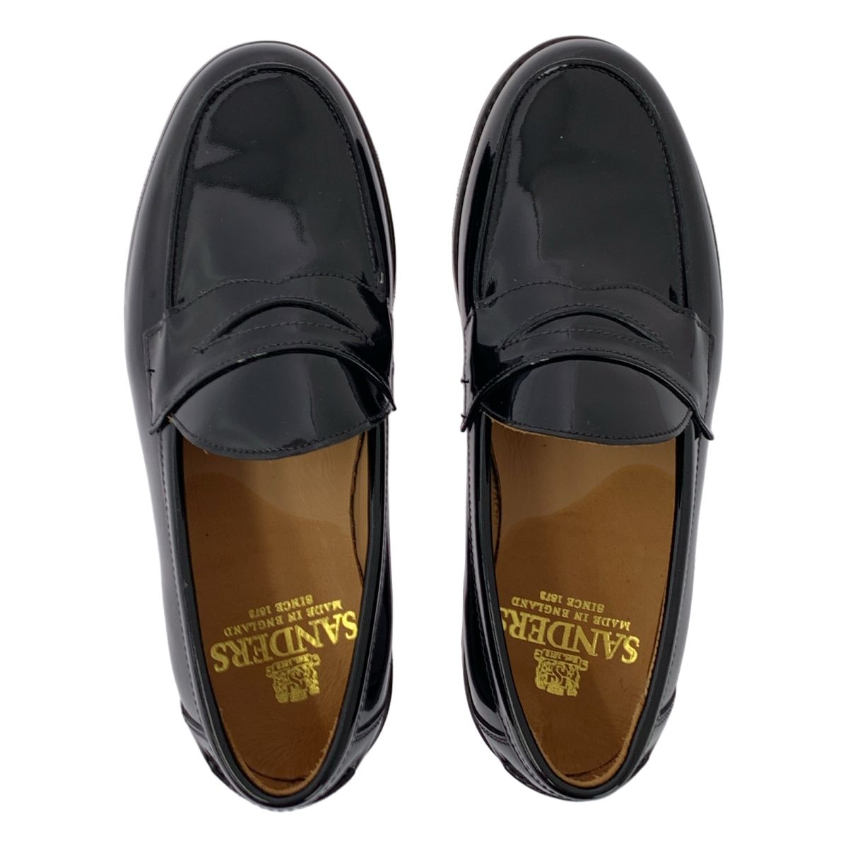 パテントレザー コイン