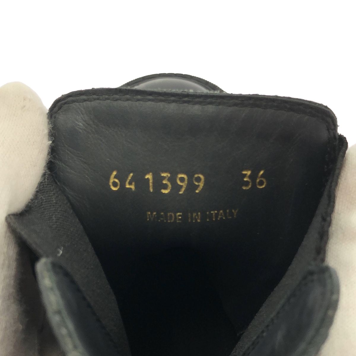  バレンシアガ TRACTOR BOOTIE トラクター チェルシーブーツ 36 ブラック レディース その他 靴