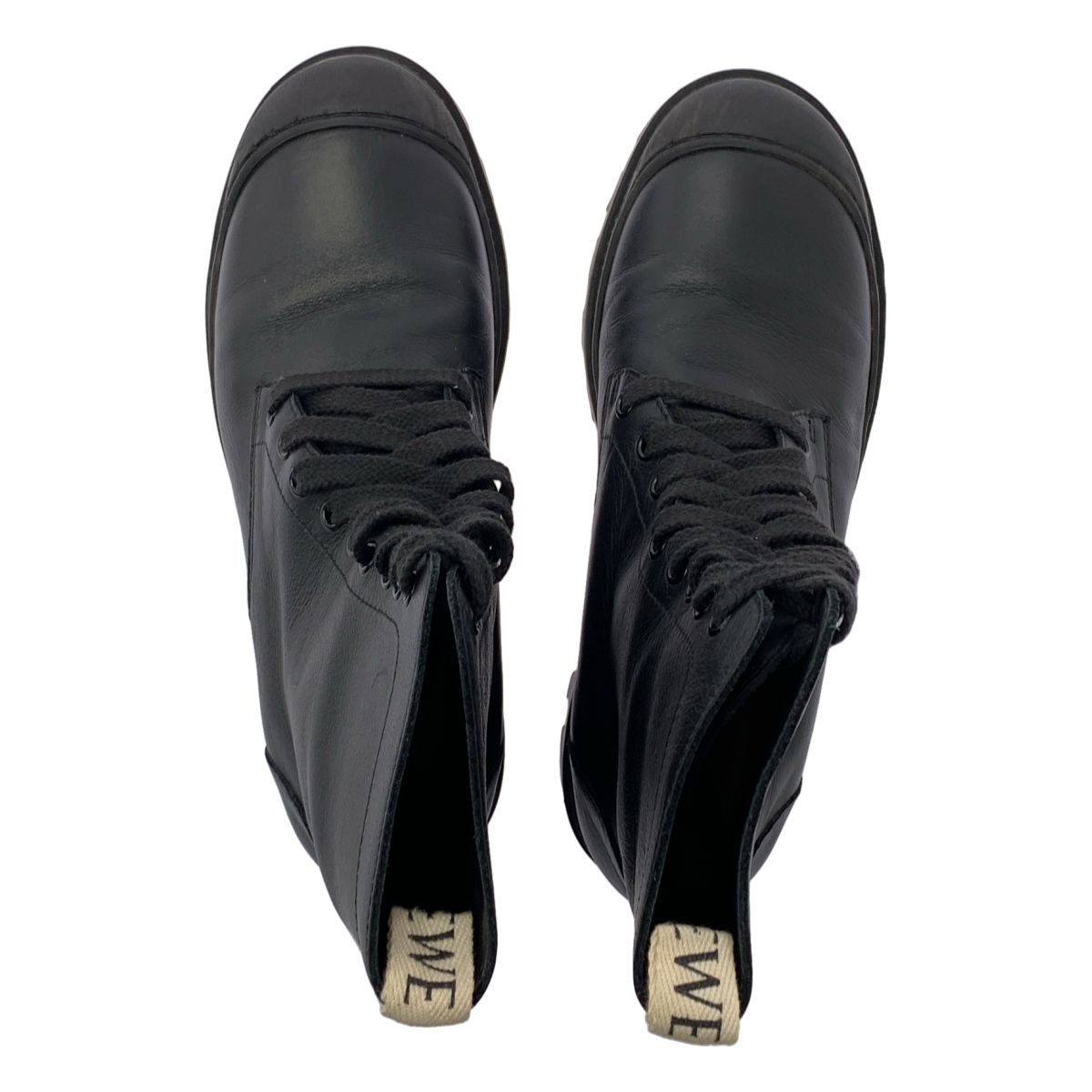 LOEWE / ロエベ | レースアップ コンバットブーツ | 39 | ブラック