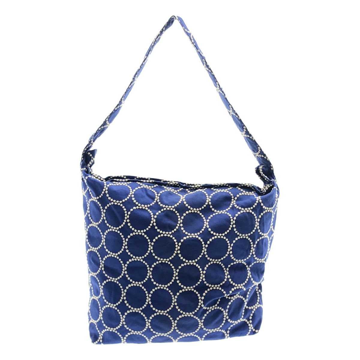 mina perhonen ミナペルホネン tambourine タンバリン エンブロイダリー ショルダーバッグ blue レディース