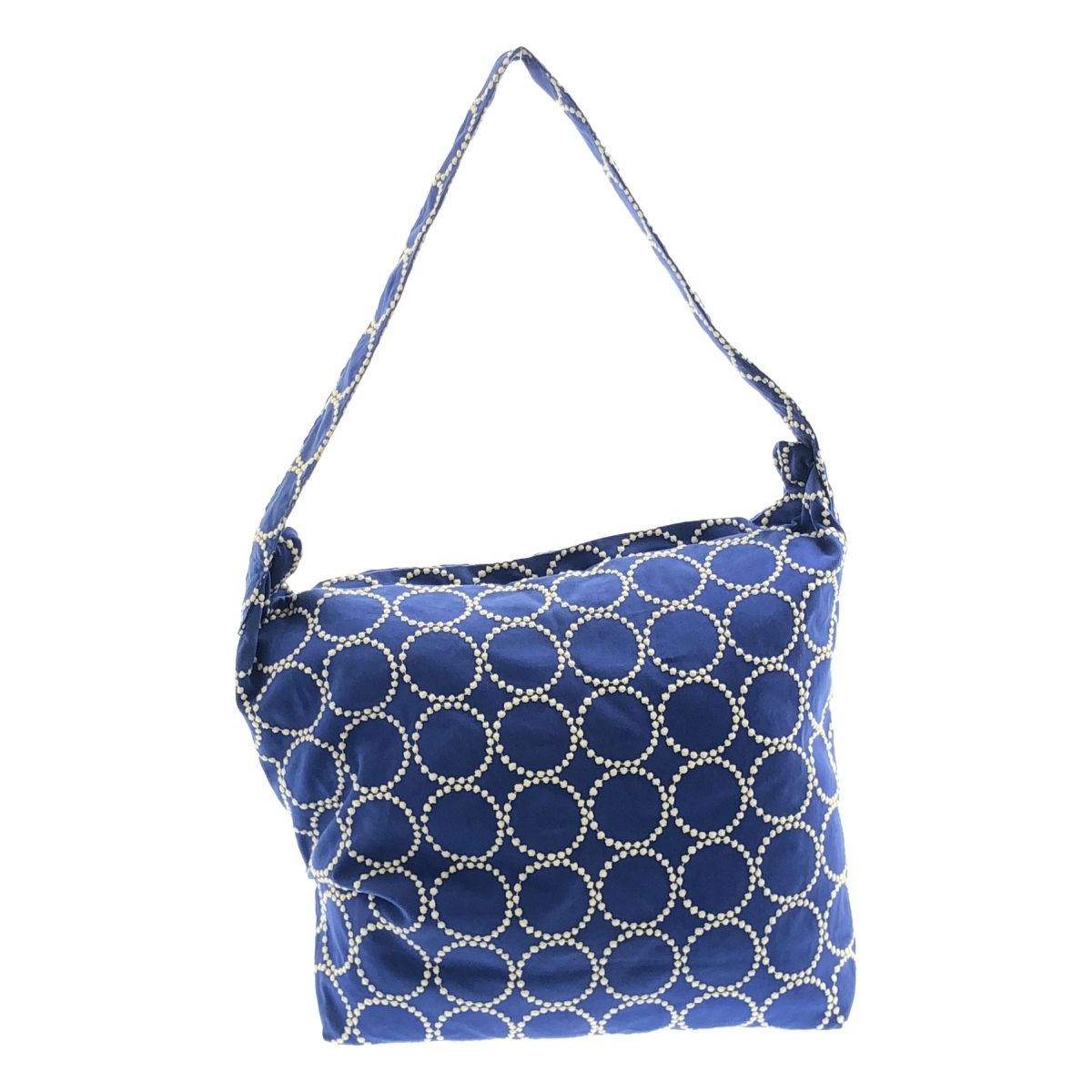 mina perhonen ミナペルホネン tambourine タンバリン エンブロイダリー ショルダーバッグ blue レディース