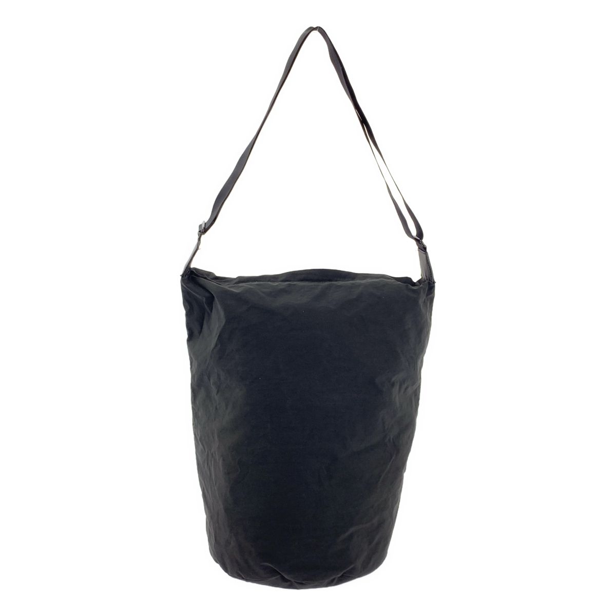 Y s ワイズヨウジヤマモト コットン バケツ ショルダー バッグ ブラック レディース