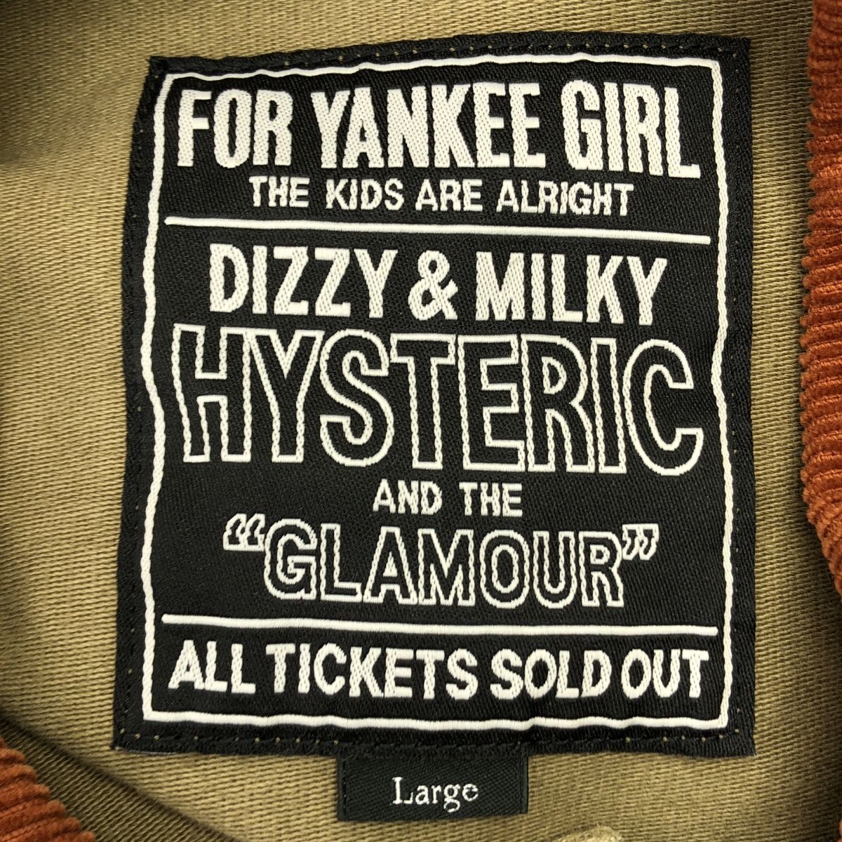 【美品】  HYSTERIC GLAMOUR / ヒステリックグラマー | 2022AW | コーデュロイ切替 ロゴボタン カバーオール ジャケット | L | ブラウン系 | メンズ 美品】 HYSTERIC GLAMOUR / ヒステリックグラマー | 2022AW