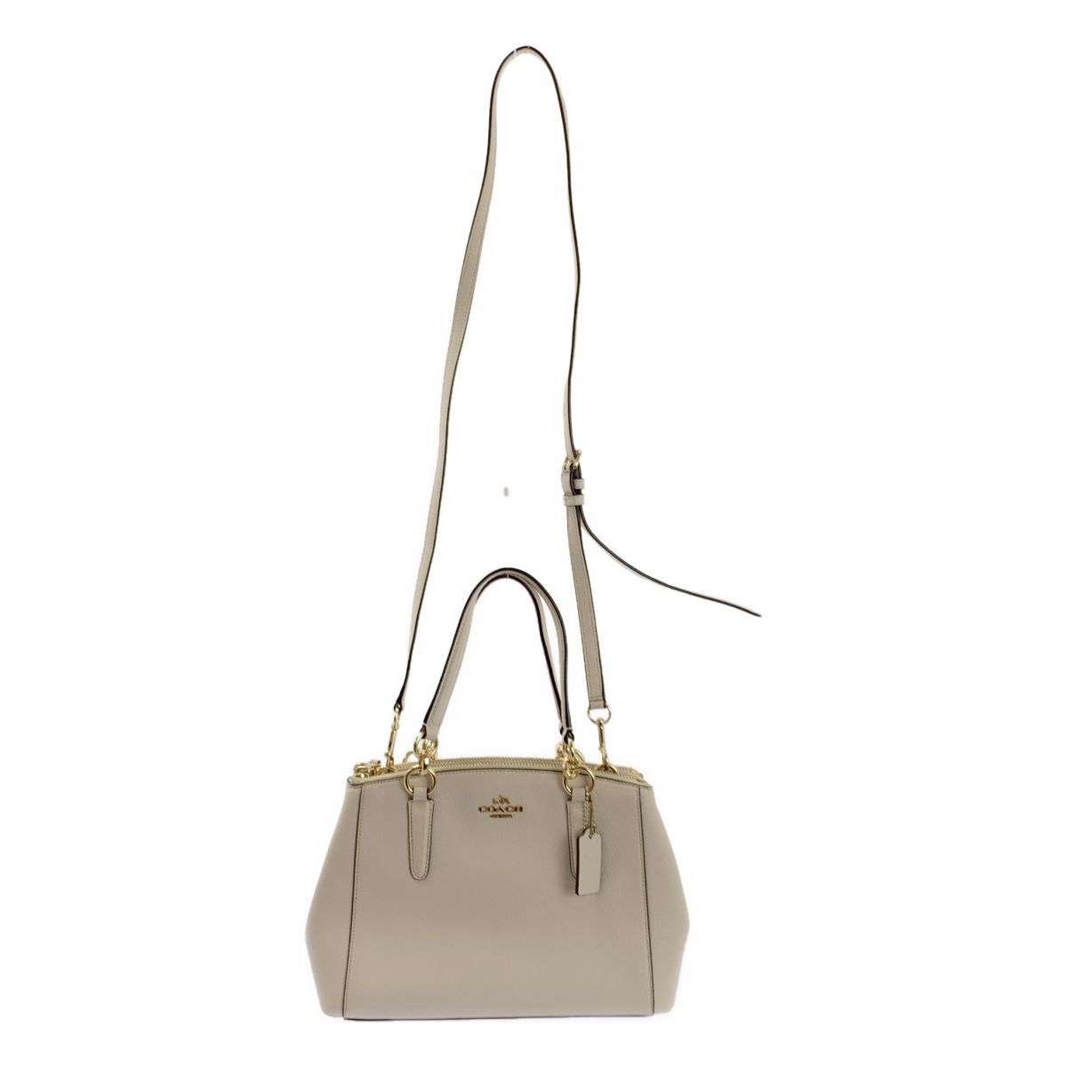 バッグ 【美品】 COACH / コーチ | 2way ショルダー付き ロゴ 