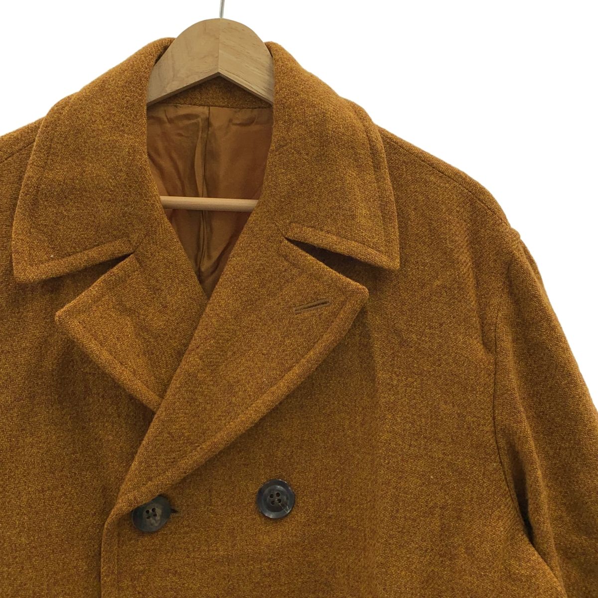 Y's / ワイズヨウジヤマモト | ウール ダブル コート | ブラウン