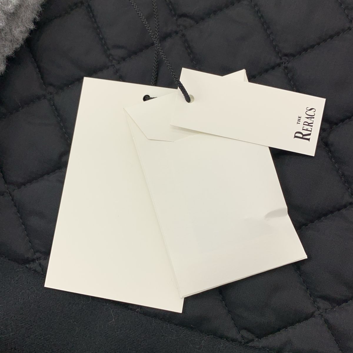  THE RERACS ザリラクス × UNITED ARROWS ユナイテッドアローズ別注 ボア ライナーベスト F グレー レディース ベアトップ チューブトップ トップス