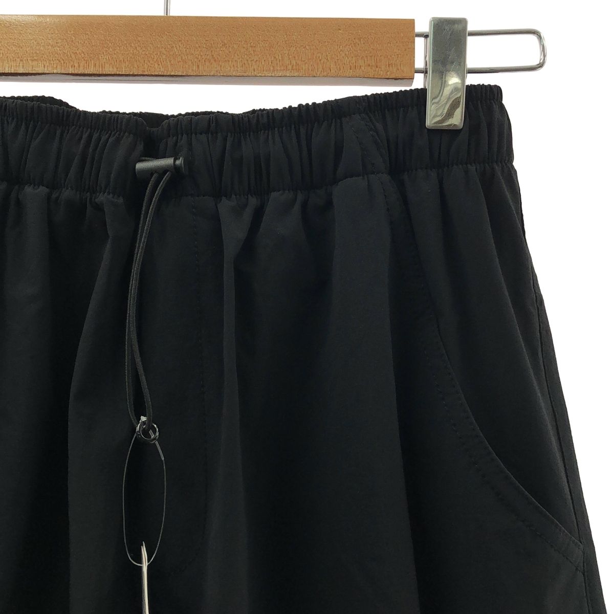 CELERI セルリ 2025SS ナイロン パラシュートパンツ 36 ブラック レディース