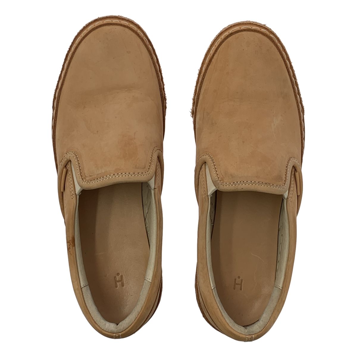 Hender scheme / エンダースキーマ | レザー スリッポン スニーカー