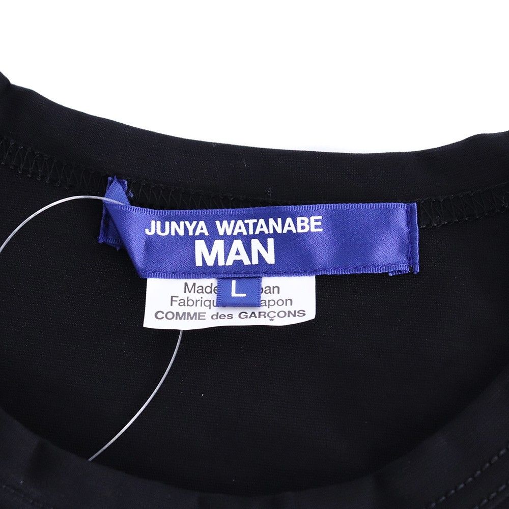JUNYA WATANABE COMME DES GARCONS MAN T-shirt Lサイズ ブラック WO