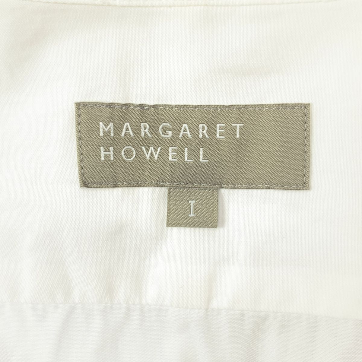 MARGARET HOWELL / マーガレットハウエル | コットン ストライプ切替