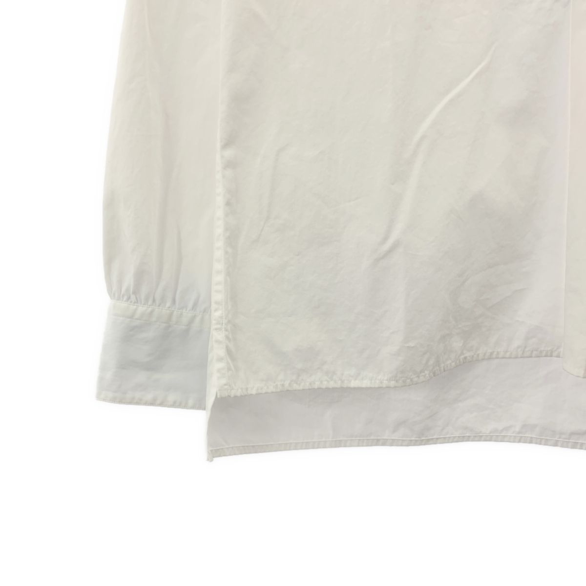 MARGARET HOWELL / マーガレットハウエル | コットン ストライプ切替