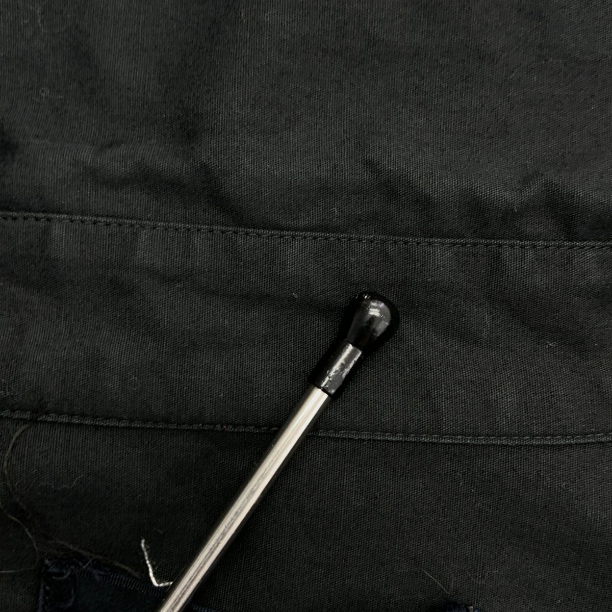  tricot COMME des GARCONS トリココムデギャルソン ラウンド ギャザー シャツ ブラウス M ブラック レディース 長袖 シャツ ブラウス